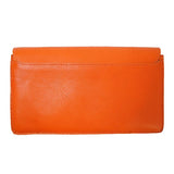 IL BISONTE LEATHER LONG WALLET C0937 P 166 ORANGE イルビゾンテ レザー 長財布 メンズ レディース 男女兼用 オレンジ