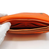 IL BISONTE LEATHER LONG WALLET C0937 P 166 ORANGE イルビゾンテ レザー 長財布 メンズ レディース 男女兼用 オレンジ