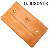 IL BISONTE LEATHER LONG WALLET C0937 PO 681 CAMEL BROWN イルビゾンテ レザー 長財布 メンズ レディース 男女兼用 キャメル ブラウン