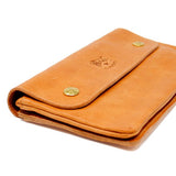 IL BISONTE LEATHER LONG WALLET C0937 PO 681 CAMEL BROWN イルビゾンテ レザー 長財布 メンズ レディース 男女兼用 キャメル ブラウン
