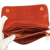 IL BISONTE LEATHER LONG WALLET C0937 PO 730 ORANGE BROWN イルビゾンテ レザー 長財布 メンズ レディース 男女兼用 オレンジ ブラウン
