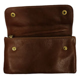 IL BISONTE LEATHER LONG WALLET C0937 SL 635 CHOCOLATE イルビゾンテ レザー 長財布 メンズ レディース 男女兼用 チョコレート