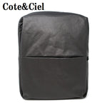 Cote&Ciel RHINE NEW FLAT BACKPACK RUCKSACK BAG 28332 BLACK