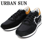 URBAN SUN ALAIN 105 SNEAKERS SHOES RUNNING MODEL MENS 39 40 BLACK アーバンサン アレイン スニーカー 靴 シューズ ランニングモデル ローカット メンズ ブラック