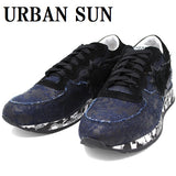 URBAN SUN ANDRE 126 SNEAKERS SHOES RUNNING MODEL MENS 39 40 41 NAVY アーバンサン アンドレ スニーカー 靴 シューズ ランニングモデル ローカット メンズ ネイビー