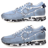 URBAN SUN ANDRE 220 SNEAKERS SHOES RUNNING MODEL MENS 39 40 41 42 LIGHT BLUE アーバンサン アンドレ スニーカー 靴 シューズ ランニングモデル ローカット メンズ デニム ライトブルー