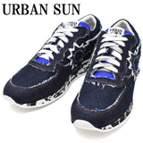 URBAN SUN ANDRE 221 SNEAKERS SHOES RUNNING MODEL MENS 39 40 41 42 43 DENIM BLUE アーバンサン アンドレ スニーカー 靴 シューズ ランニングモデル ローカット メンズ デニムブルー
