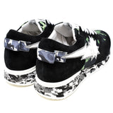URBAN SUN ANDRE 222 SNEAKERS SHOES RUNNING MODEL MENS 40 41 42 BLACK CAMO アーバンサン アンドレ スニーカー 靴 シューズ ランニングモデル ローカット メンズ ブラック カモフラ