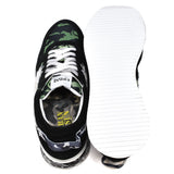 URBAN SUN ANDRE 222 SNEAKERS SHOES RUNNING MODEL MENS 40 41 42 BLACK CAMO アーバンサン アンドレ スニーカー 靴 シューズ ランニングモデル ローカット メンズ ブラック カモフラ