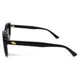 国内正規品 BOTTEGA VENETA SUNGLASSES ASIAN FIT 55㎜ BV1079SK 001 GRAY BLACK ボッテガヴェネタ サングラス アジアンフィット アイウェア 眼鏡 グレー ブラック