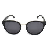 国内正規品 BOTTEGA VENETA SUNGLASSES ASIAN FIT 55㎜ BV1081SK 001 GRAY BLACK ボッテガヴェネタ サングラス アジアンフィット アイウェア 眼鏡 グレー ブラック