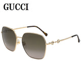 国内正規品 GUCCI SUNGLASSES ASIAN FIT 60㎜ GG0882SA 002 BROWN GOLD グッチ サングラス アジアンフィット アイウェア 眼鏡 UVカット ブラウン ゴールド