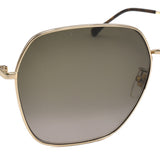 国内正規品 GUCCI SUNGLASSES ASIAN FIT 60㎜ GG0882SA 002 BROWN GOLD グッチ サングラス アジアンフィット アイウェア 眼鏡 UVカット ブラウン ゴールド