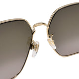国内正規品 GUCCI SUNGLASSES ASIAN FIT 60㎜ GG0882SA 002 BROWN GOLD グッチ サングラス アジアンフィット アイウェア 眼鏡 UVカット ブラウン ゴールド