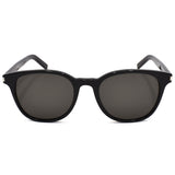 国内正規品 SAINT LAURENT SUNGLASSES ASIAN FIT 52㎜ SL 527 ZOE 001 BLACK サンローラン サングラス アジアンフィット アイウェア 眼鏡 UVカット ブラック
