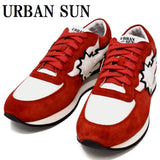 URBAN SUN VINCENT 205 SNEAKERS SHOES RUNNING MODEL MENS 39 40 41 42 RED WHITE アーバンサン ヴィンセント スニーカー 靴 シューズ ランニングモデル ローカット メンズ レッド ホワイト