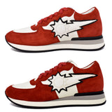 URBAN SUN VINCENT 205 SNEAKERS SHOES RUNNING MODEL MENS 39 40 41 42 RED WHITE アーバンサン ヴィンセント スニーカー 靴 シューズ ランニングモデル ローカット メンズ レッド ホワイト