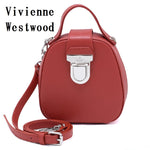 Vivienne Westwood DOLCE CROSSBODY SHOULDER HAND BAG LETHER 43030051 RED ヴィヴィアン ウエストウッド クロスボディバッグ ショルダーバッグ レディース レッド