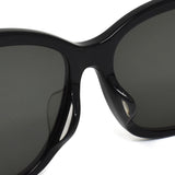BALENCIAGA SUNGLASSES ASIAN FIT BB0102SA 001 57mm BLACK WHITE バレンシアガ サングラス アジアンフィット アイウェア グレー ブラック
