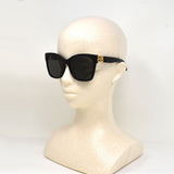 BALENCIAGA SUNGLASSES ASIAN FIT BB0102SA 001 57mm BLACK WHITE バレンシアガ サングラス アジアンフィット アイウェア グレー ブラック