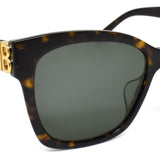 BALENCIAGA SUNGLASSES ASIAN FIT BB0102SA 002 57mm GREEN HAVANA バレンシアガ サングラス アジアンフィット アイウェア グリーン ハバナ