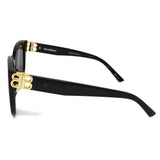 BALENCIAGA SUNGLASSES ASIAN FIT BB0103SA 002 57mm GREEN HAVANA バレンシアガ サングラス アジアンフィット アイウェア グリーン ハバナ