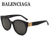 BALENCIAGA SUNGLASSES ASIAN FIT BB0134SA 001 55mm GREY BLACK バレンシアガ サングラス アジアンフィット アイウェア グレー ブラック