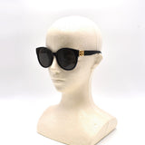 BALENCIAGA SUNGLASSES ASIAN FIT BB0134SA 001 55mm GREY BLACK バレンシアガ サングラス アジアンフィット アイウェア グレー ブラック