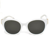 BALENCIAGA SUNGLASSES ASIAN FIT BB0134SA 005 55mm GREY WHITE バレンシアガ サングラス アジアンフィット アイウェア グレー ホワイト