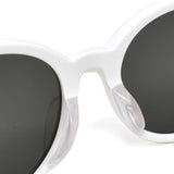 BALENCIAGA SUNGLASSES ASIAN FIT BB0134SA 005 55mm GREY WHITE バレンシアガ サングラス アジアンフィット アイウェア グレー ホワイト