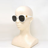 BALENCIAGA SUNGLASSES ASIAN FIT BB0134SA 005 55mm GREY WHITE バレンシアガ サングラス アジアンフィット アイウェア グレー ホワイト
