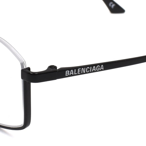 BALENCIAGA EYEWEAR GLASSES FRAME ASIAN FIT BB0143O 001 58mm BLACK