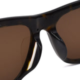 国内正規品 BALENCIAGA SQUARE SUNGLASSES ASIAN FIT BB0164S 002 57mm BROWN HAVANA バレンシアガ サングラス アジアンフィット アイウェア メガネ 眼鏡 ブラウン ハバナ