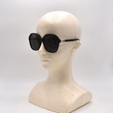 BALENCIAGA SUNGLASSES ASIAN FIT BB0184SA 001 57mm GREY BLACK バレンシアガ サングラス アジアンフィット アイウェア グレー ブラック