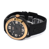 FENDI SELLERIA AUTO ANALOG WATCH 42mm F820211011 BLACK フェンディ セレリア アナログ 腕時計 オートマチック 自動巻き ウォッチ 替えストラップ2本付き メンズ ブラック