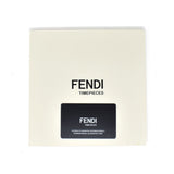 FENDI SELLERIA AUTO ANALOG WATCH 42mm F820211011 BLACK フェンディ セレリア アナログ 腕時計 オートマチック 自動巻き ウォッチ 替えストラップ2本付き メンズ ブラック