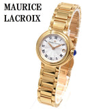 MAURICE LACROIX FIABA DATE QUARTZ ANALOG WATCH FA1003-PVP06-110-1 SILVER PINKGOLD モーリスラクロア フィアバ デイト クォーツ 電池式 腕時計 ウォッチ レディース シルバー ピンクゴールド