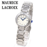 MAURICE LACROIX FIABA DATE QUARTZ ANALOG WATCH FA1003-SS002-170-1 WHITESHELL SILVER モーリスラクロア フィアバ デイト クォーツ 電池式 腕時計 ウォッチ ダイヤ レディース ホワイトシェル シルバー