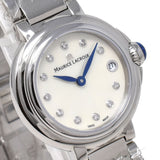 MAURICE LACROIX FIABA DATE QUARTZ ANALOG WATCH FA1003-SS002-170-1 WHITESHELL SILVER モーリスラクロア フィアバ デイト クォーツ 電池式 腕時計 ウォッチ ダイヤ レディース ホワイトシェル シルバー