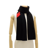 FENDI FXS124-AEVB-F1DPC WOOL MUFFLER STOLE MUD BROWN RED MONOGRAM MULTI COLOR フェンディ ウール マフラー ストール メンズ 男性 モノグラム マルチカラー