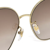国内正規品 GUCCI SUNGLASSES ASIAN FIT GG1089SA 002 GOLD グッチ サングラス アジアンフィット アイウェア ゴールド
