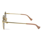 国内正規品 GUCCI SUNGLASSES ASIAN FIT GG1142SA 002 GOLD グッチ サングラス アジアンフィット アイウェア ゴールド