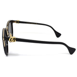 国内正規品 GUCCI SUNGLASSES ASIAN FIT GG1181SK 002 BLACK グッチ サングラス アジアンフィット アイウェア ブラック