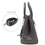MARC JACOBS 2WAY LEATHER RECRUIT TOTE HAND CROSSBODY SHOULDER BAG M0008899 SHADOW マークジェイコブス リクルート トートバッグ ショルダーバッグ グレー