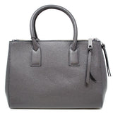 MARC JACOBS 2WAY LEATHER RECRUIT TOTE HAND CROSSBODY SHOULDER BAG M0008899 SHADOW マークジェイコブス リクルート トートバッグ ショルダーバッグ グレー