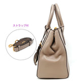 MARC JACOBS 2WAY LEATHER RECRUIT TOTE HAND CROSSBODY SHOULDER BAG M0008899 MINK マークジェイコブス リクルート トートバッグ ショルダーバッグ ベージュ