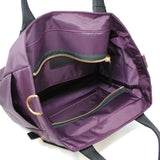 MARC JACOBS 2WAY HAND TOTE CROSSBODY BAG M0012701 DARK VIOLET マークジェイコブス ナイロン トートバッグ ショルダーバッグ マザーズバッグ おむつ交換マット付き パープル