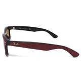 RayBan NEW WAYFARER SUNGLASSES ASIAN FIT CLASSIC RB2132F 624085 55 58 BORDEAUX BLACK レイバン ニューウェイファーラー サングラス アジアンフィット ボルドー ブラック 2サイズ