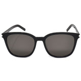 国内正規品 SAINT LAURENT SUNGLASSES ASIAN FIT 56㎜ SL565K SLIM 001 BLACK サンローラン サングラス アジアンフィット アイウェア 眼鏡 UVカット ブラック