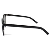 国内正規品 SAINT LAURENT SUNGLASSES ASIAN FIT 56㎜ SL565K SLIM 001 BLACK サンローラン サングラス アジアンフィット アイウェア 眼鏡 UVカット ブラック